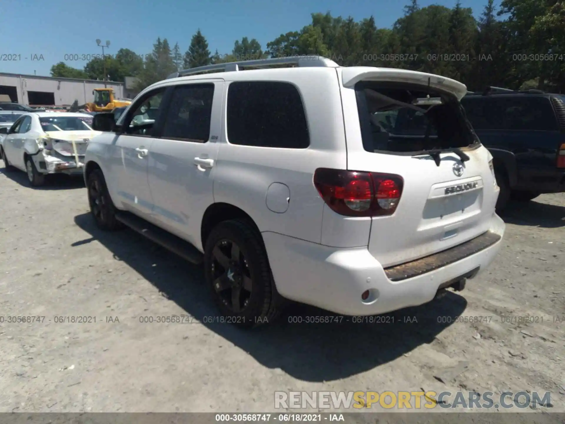 3 Photograph of a damaged car 5TDZY5G18KS072401 TOYOTA SEQUOIA 2019