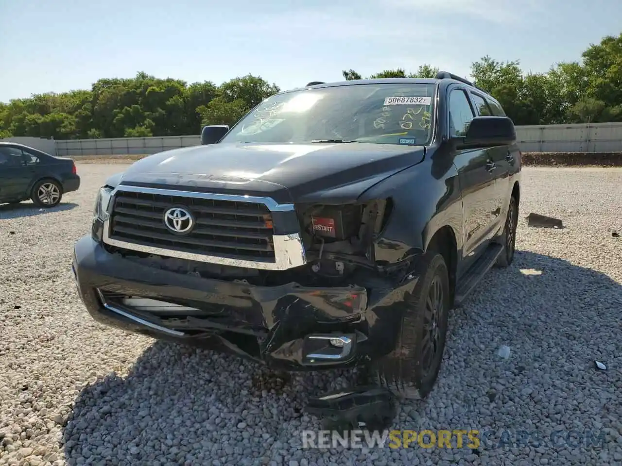 9 Фотография поврежденного автомобиля 5TDZY5G19KS072598 TOYOTA SEQUOIA 2019