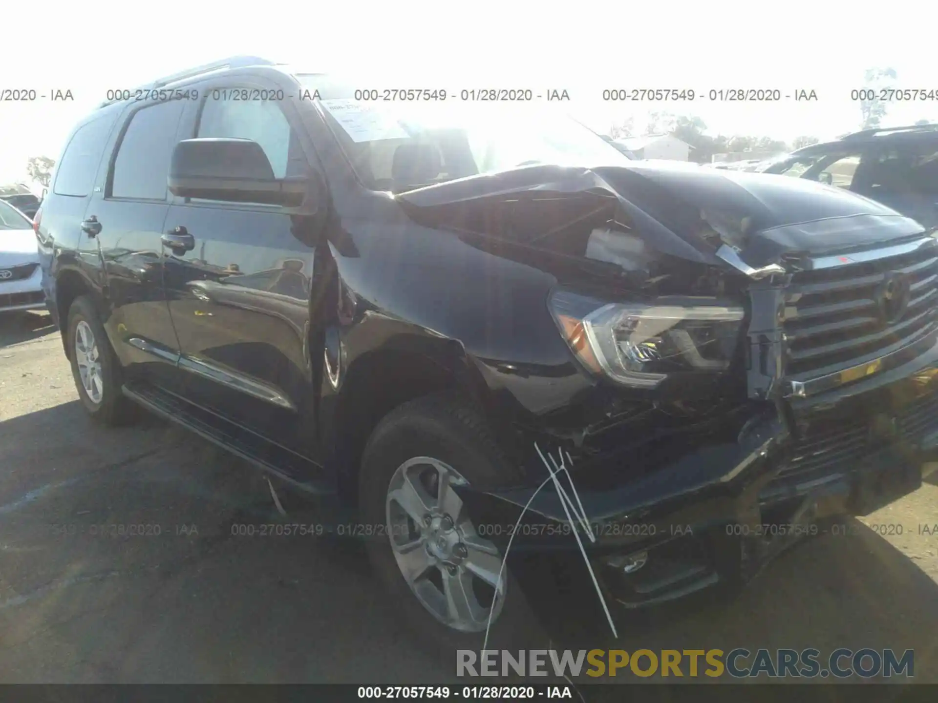 1 Photograph of a damaged car 5TDZY5G19KS073251 TOYOTA SEQUOIA 2019