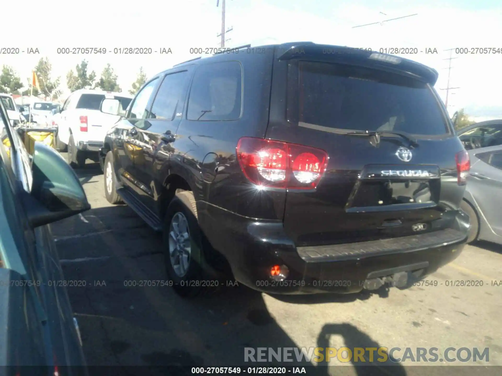 3 Photograph of a damaged car 5TDZY5G19KS073251 TOYOTA SEQUOIA 2019