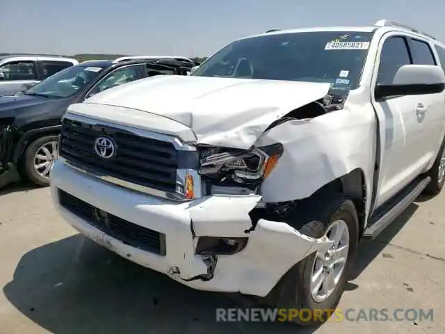 9 Photograph of a damaged car 5TDZY5G1XKS072769 TOYOTA SEQUOIA 2019