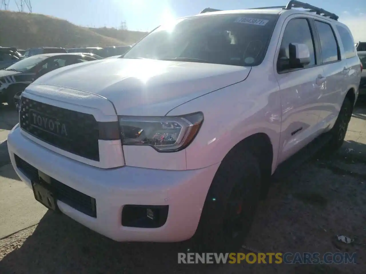 2 Фотография поврежденного автомобиля 5TDBY5G10LS175721 TOYOTA SEQUOIA 2020