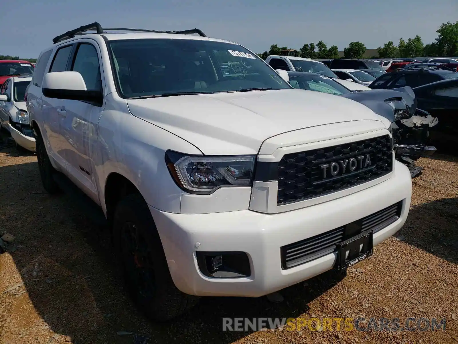 1 Photograph of a damaged car 5TDBY5G10LS180630 TOYOTA SEQUOIA 2020