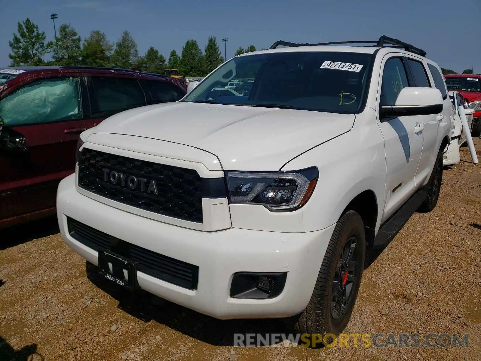 2 Photograph of a damaged car 5TDBY5G10LS180630 TOYOTA SEQUOIA 2020