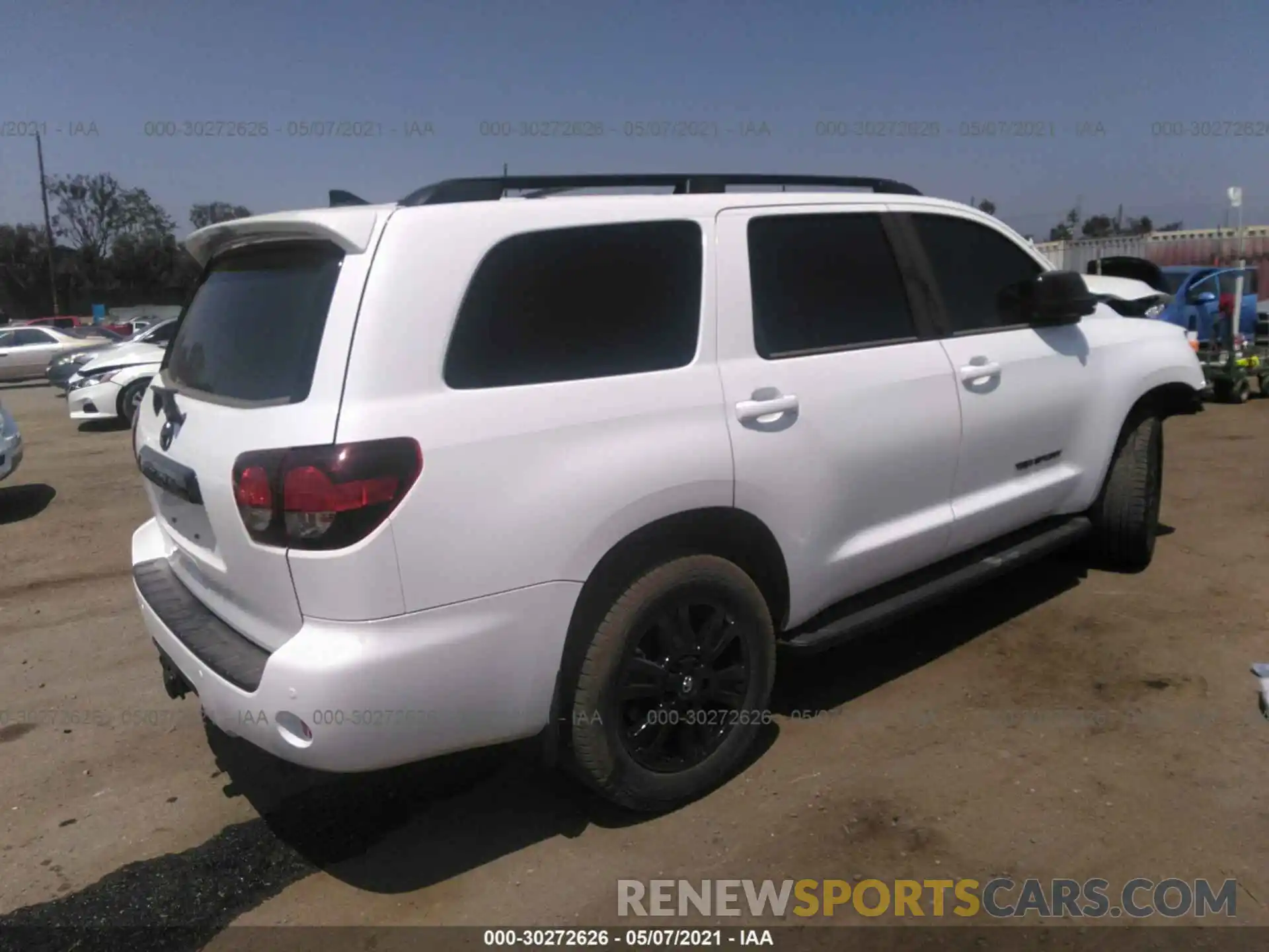 4 Фотография поврежденного автомобиля 5TDBY5G10LS181079 TOYOTA SEQUOIA 2020