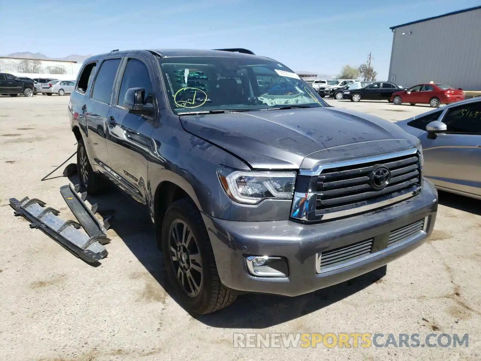 1 Photograph of a damaged car 5TDBY5G13LS178516 TOYOTA SEQUOIA 2020