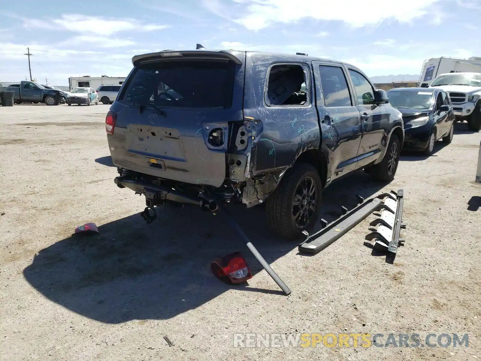 4 Photograph of a damaged car 5TDBY5G13LS178516 TOYOTA SEQUOIA 2020