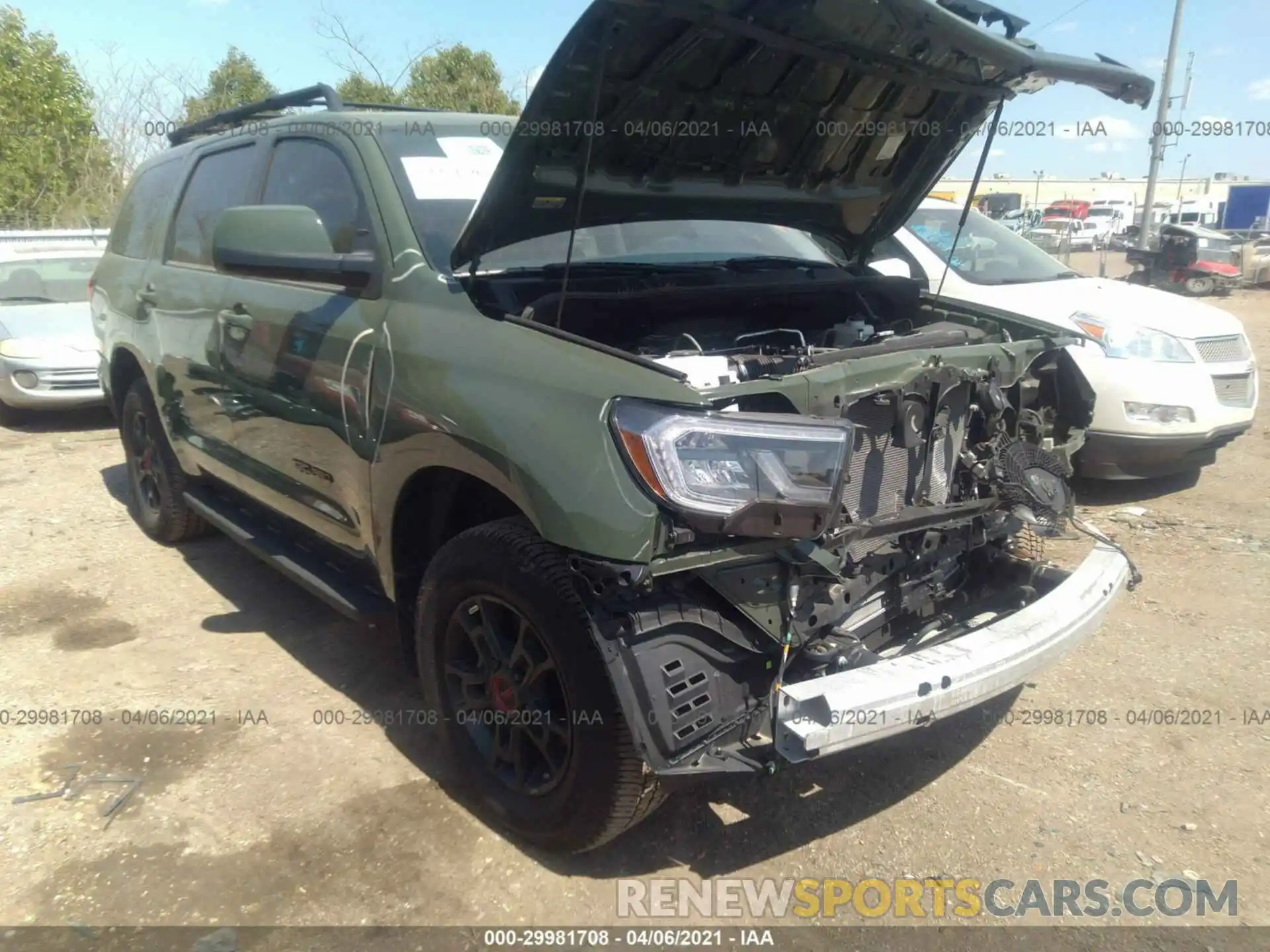 1 Photograph of a damaged car 5TDBY5G14LS176001 TOYOTA SEQUOIA 2020