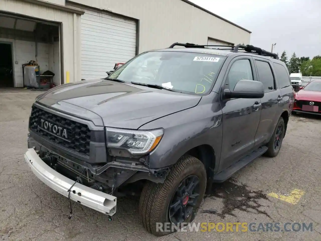 2 Photograph of a damaged car 5TDBY5G18LS175935 TOYOTA SEQUOIA 2020