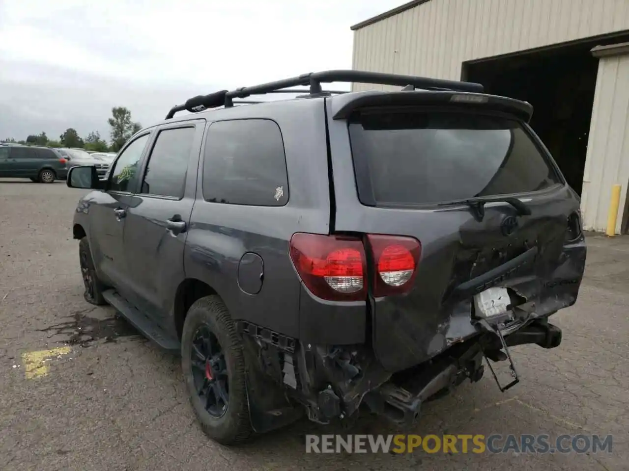 3 Photograph of a damaged car 5TDBY5G18LS175935 TOYOTA SEQUOIA 2020