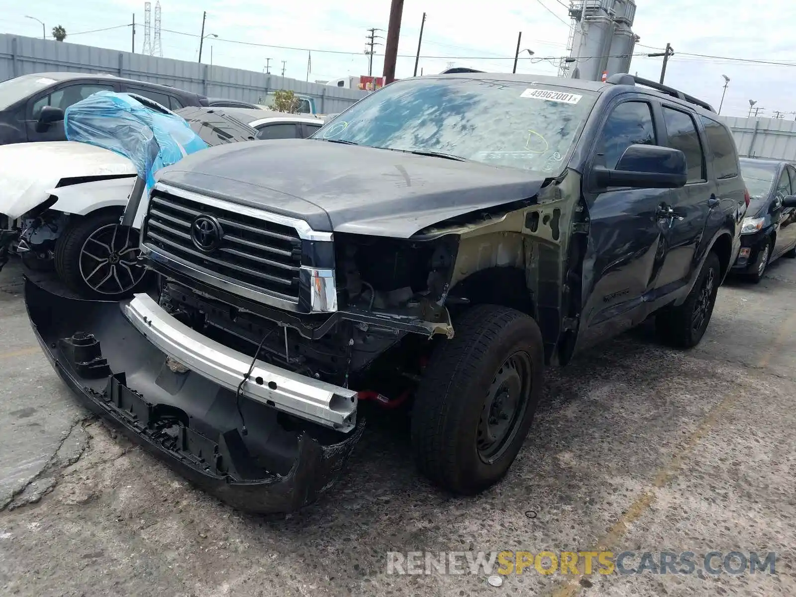 2 Photograph of a damaged car 5TDBY5G18LS178852 TOYOTA SEQUOIA 2020