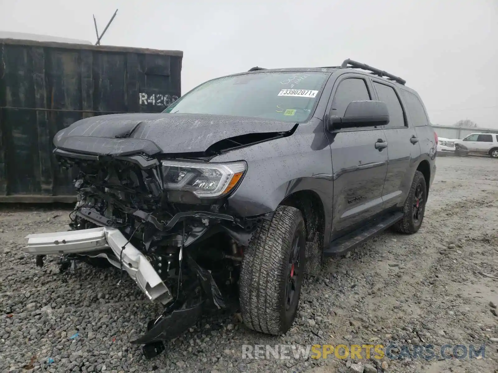 2 Photograph of a damaged car 5TDBY5G18LS180018 TOYOTA SEQUOIA 2020
