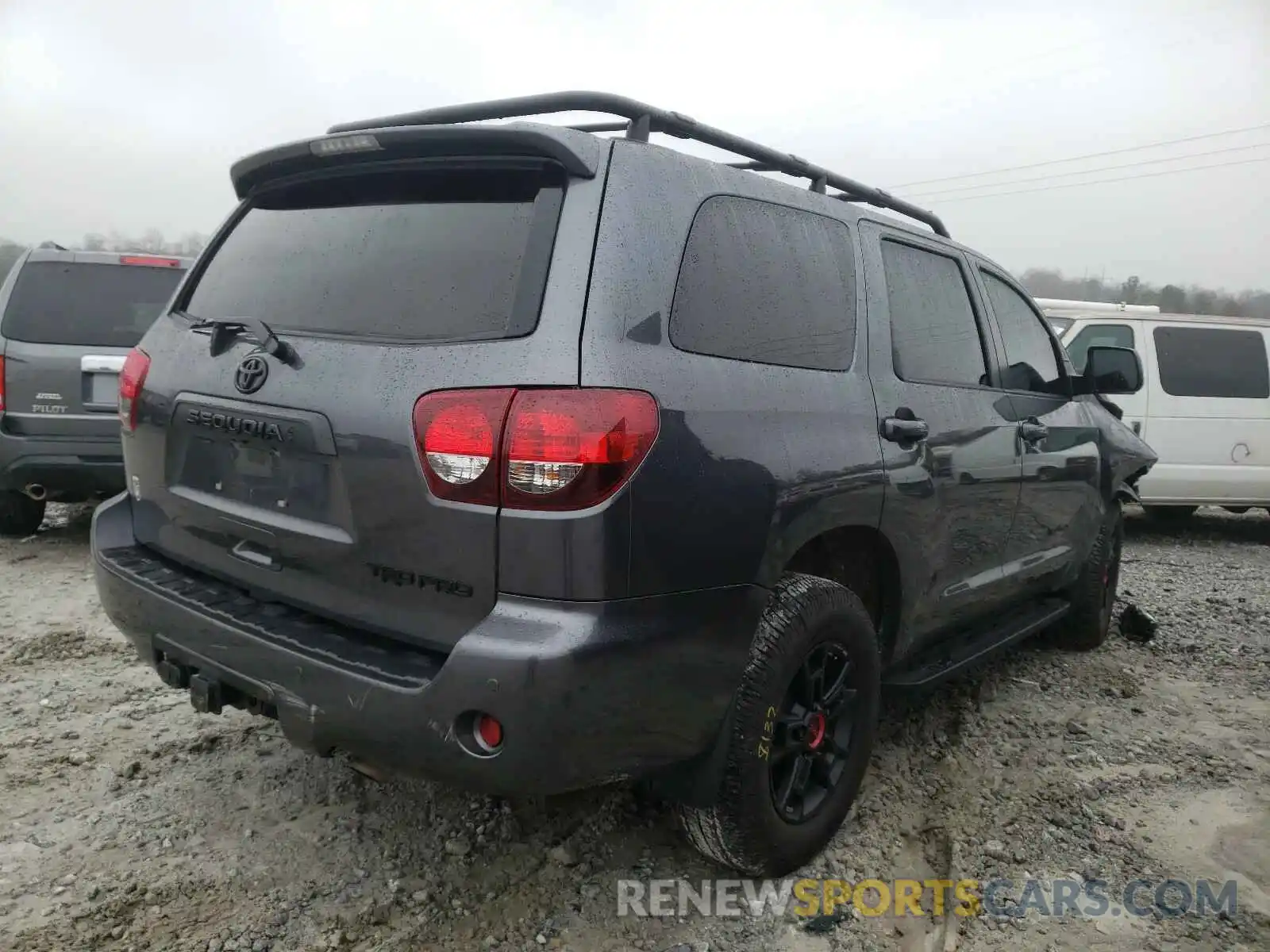 4 Photograph of a damaged car 5TDBY5G18LS180018 TOYOTA SEQUOIA 2020