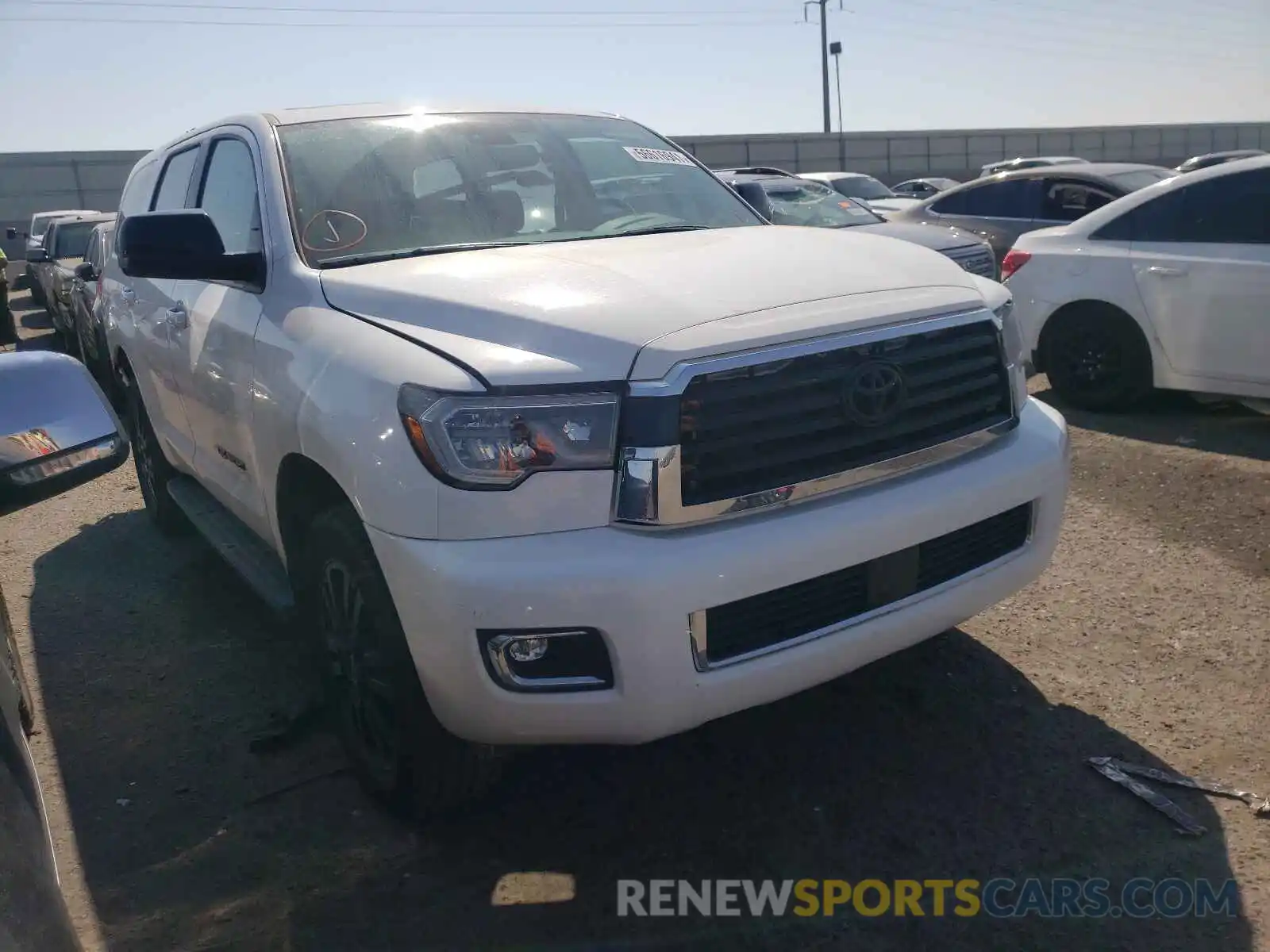 1 Photograph of a damaged car 5TDBY5G19LS179413 TOYOTA SEQUOIA 2020