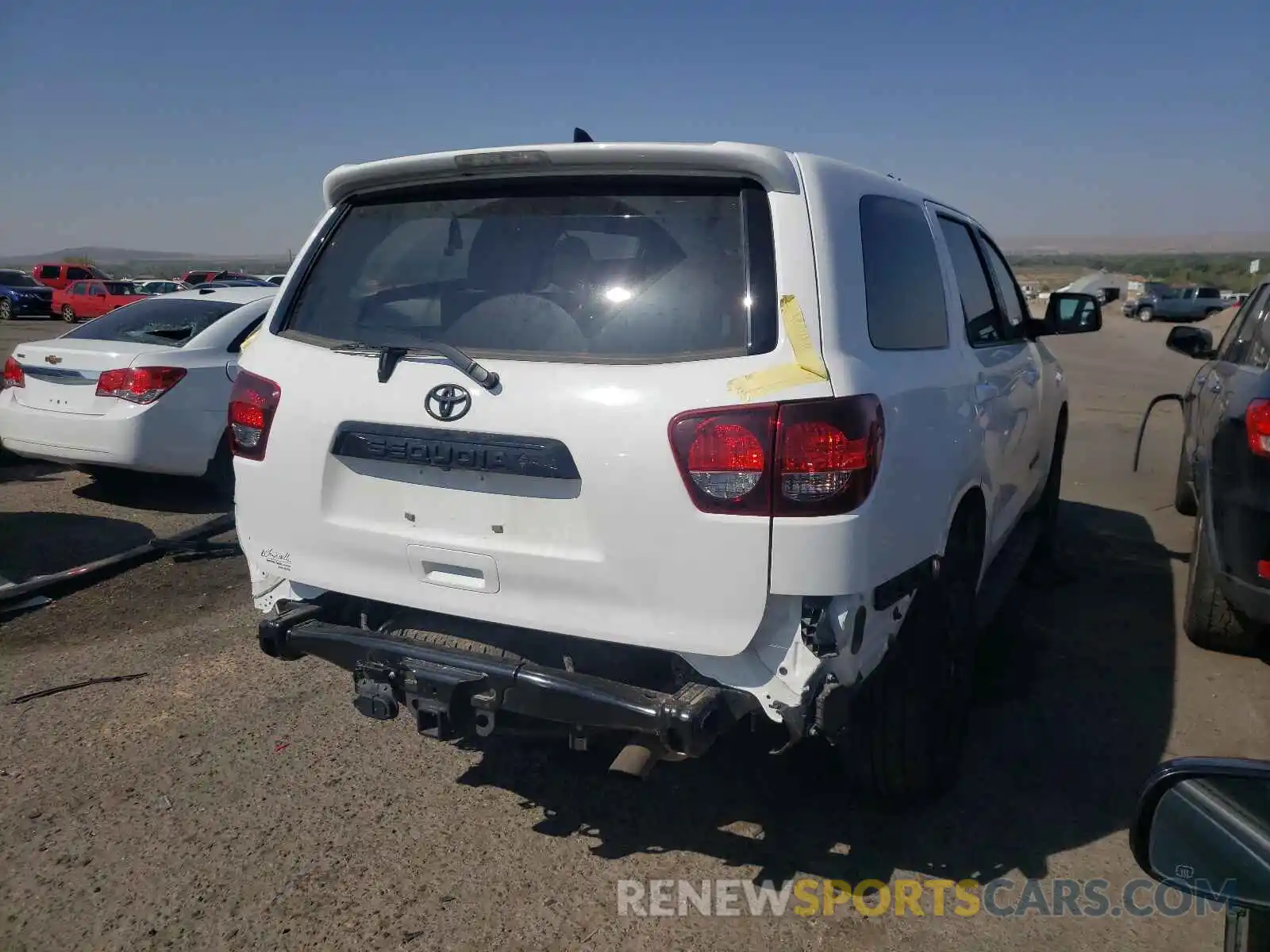 4 Фотография поврежденного автомобиля 5TDBY5G19LS179413 TOYOTA SEQUOIA 2020