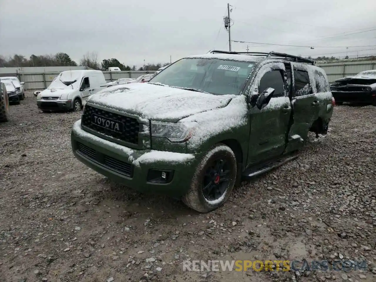 2 Фотография поврежденного автомобиля 5TDBY5G19LS181131 TOYOTA SEQUOIA 2020