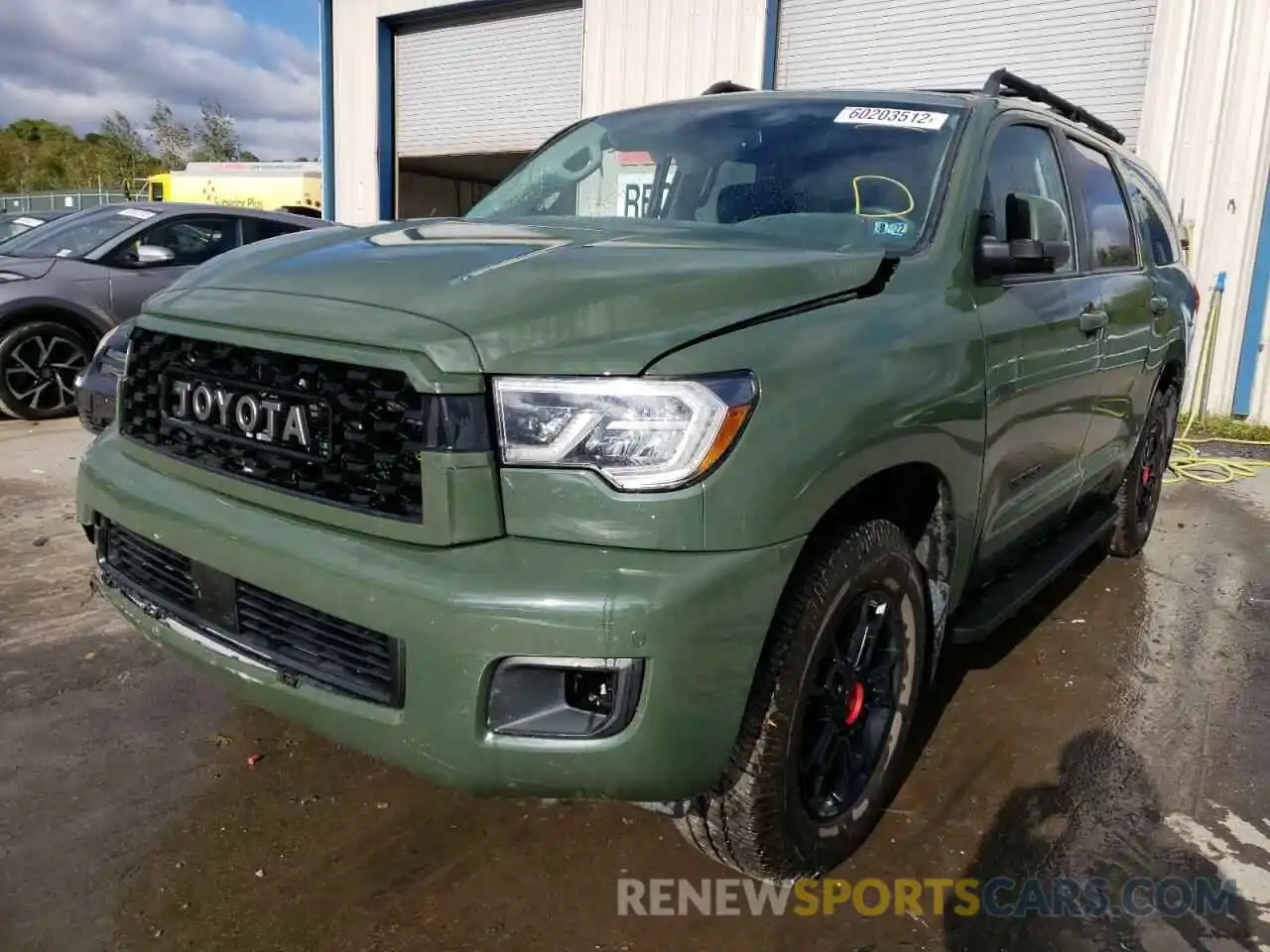 2 Фотография поврежденного автомобиля 5TDBY5G1XLS175435 TOYOTA SEQUOIA 2020