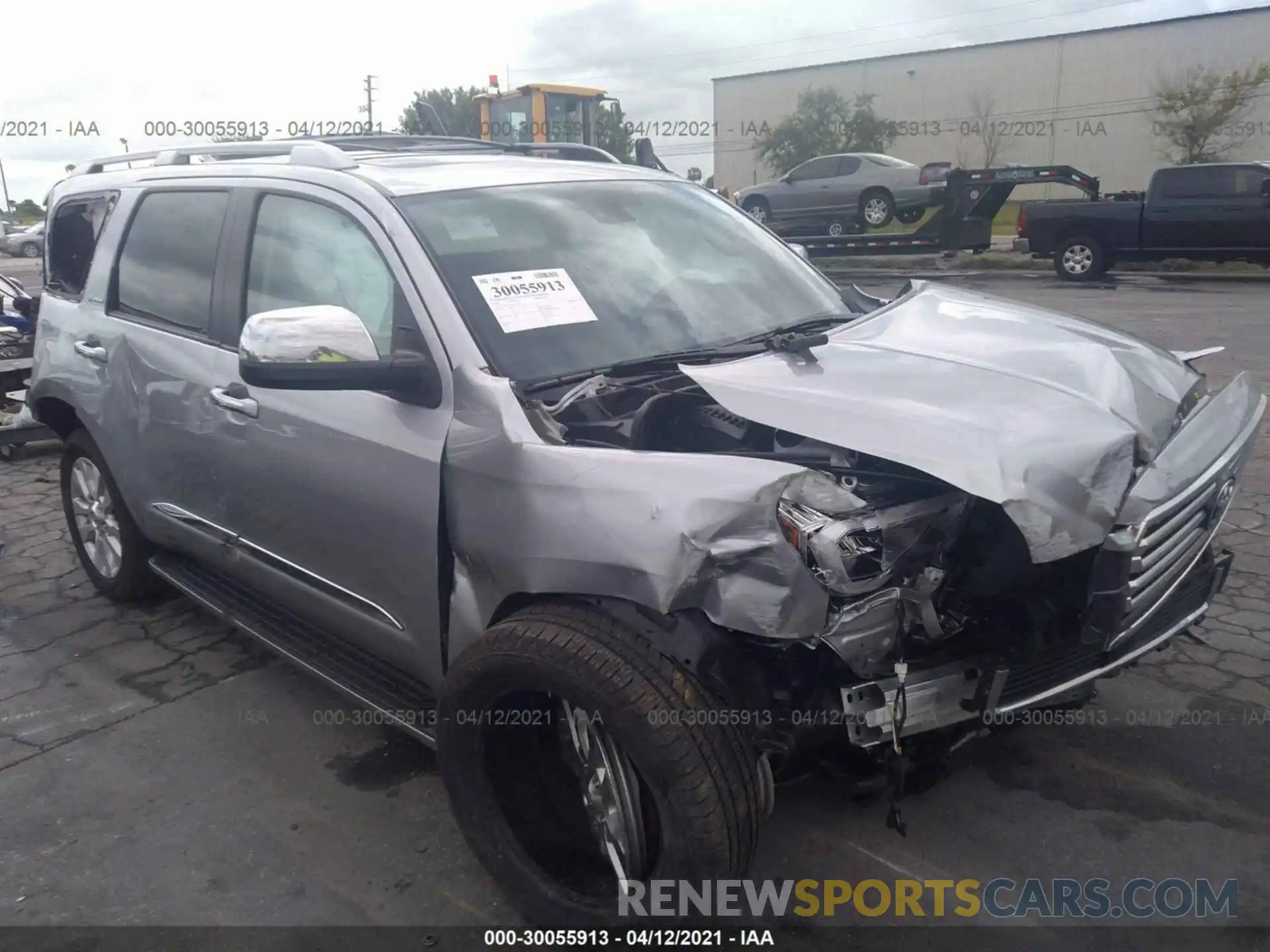 1 Photograph of a damaged car 5TDDY5G11LS181276 TOYOTA SEQUOIA 2020