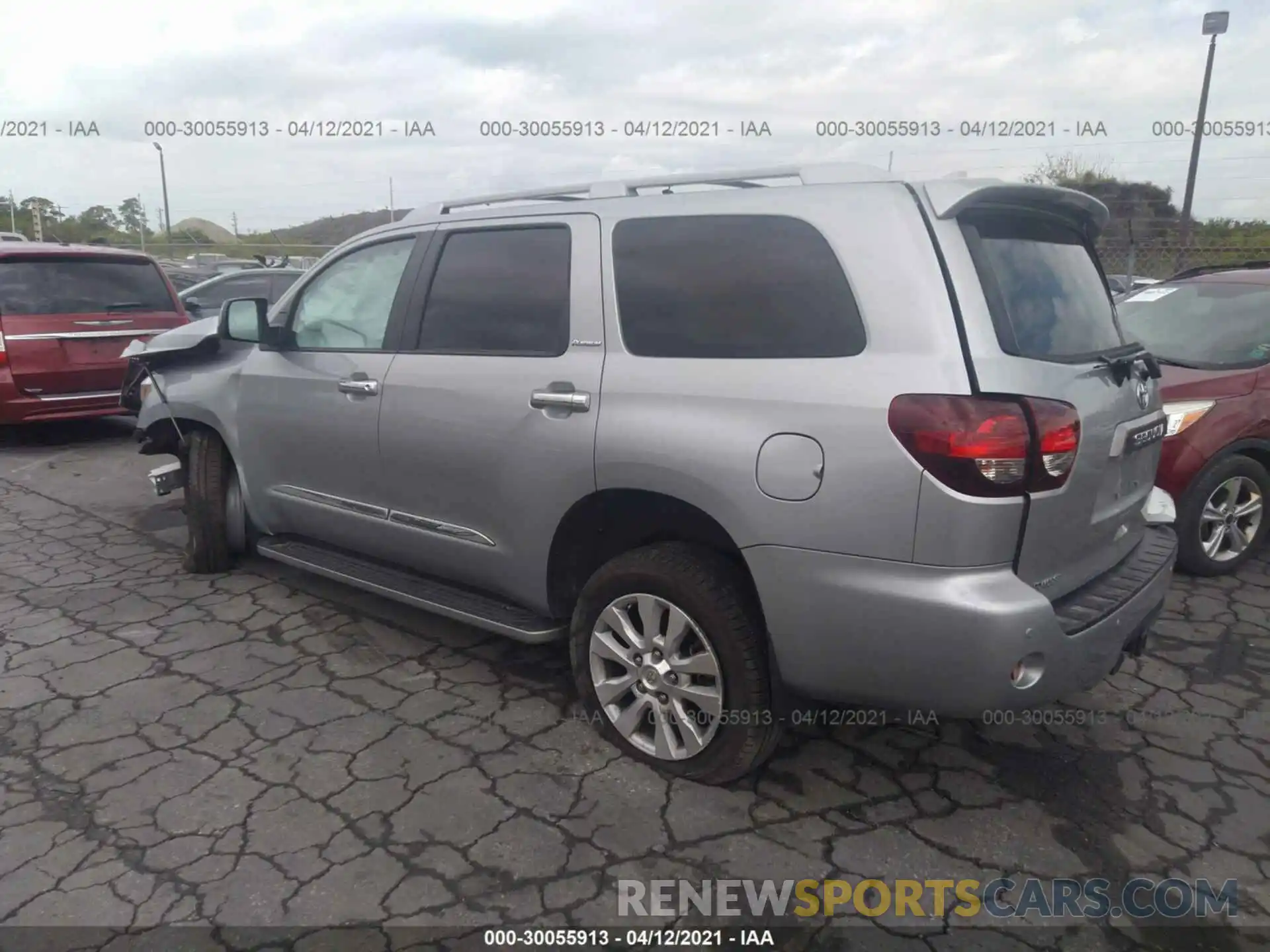 3 Photograph of a damaged car 5TDDY5G11LS181276 TOYOTA SEQUOIA 2020