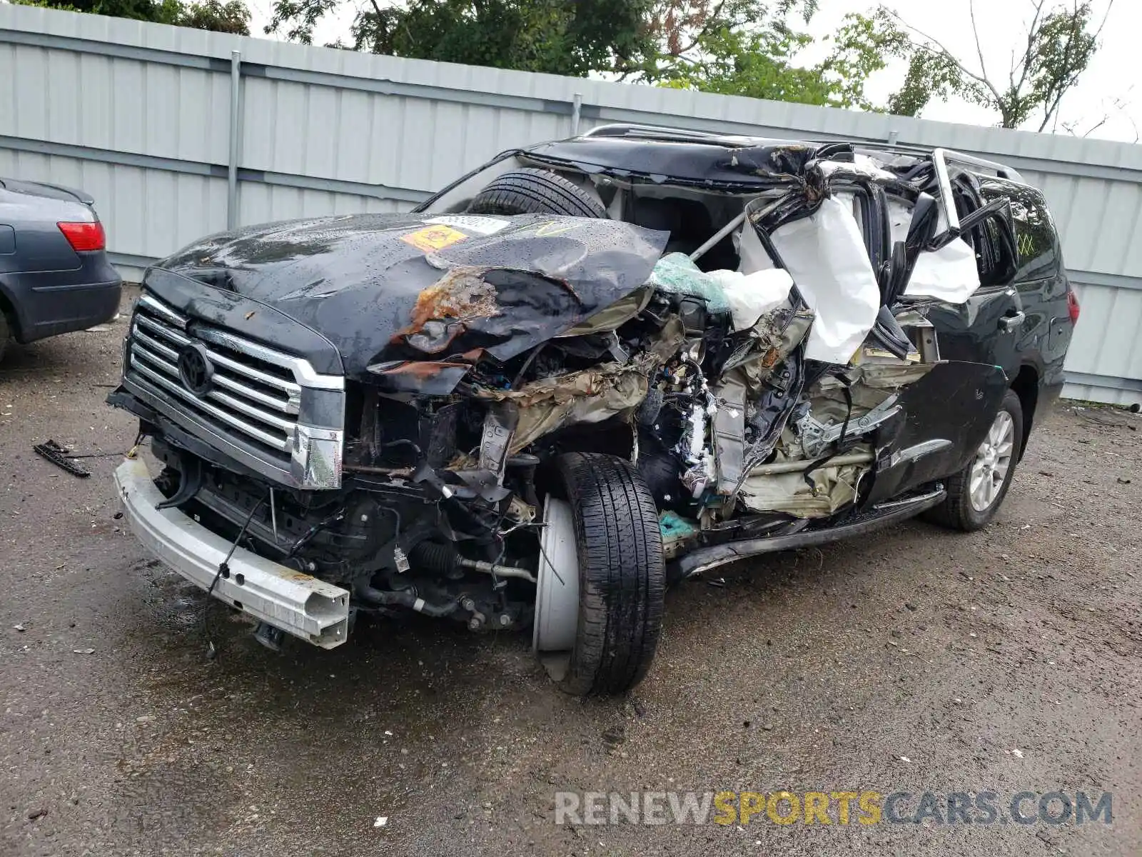 2 Photograph of a damaged car 5TDDY5G16LS176588 TOYOTA SEQUOIA 2020