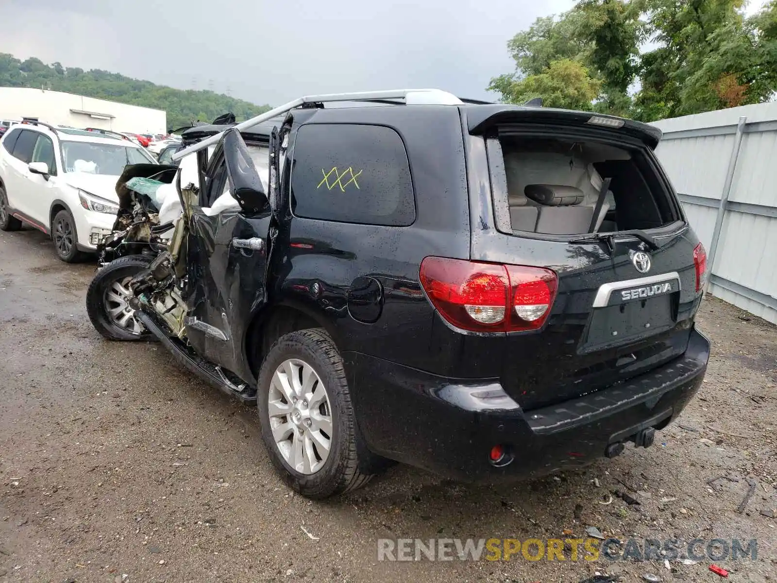 3 Photograph of a damaged car 5TDDY5G16LS176588 TOYOTA SEQUOIA 2020