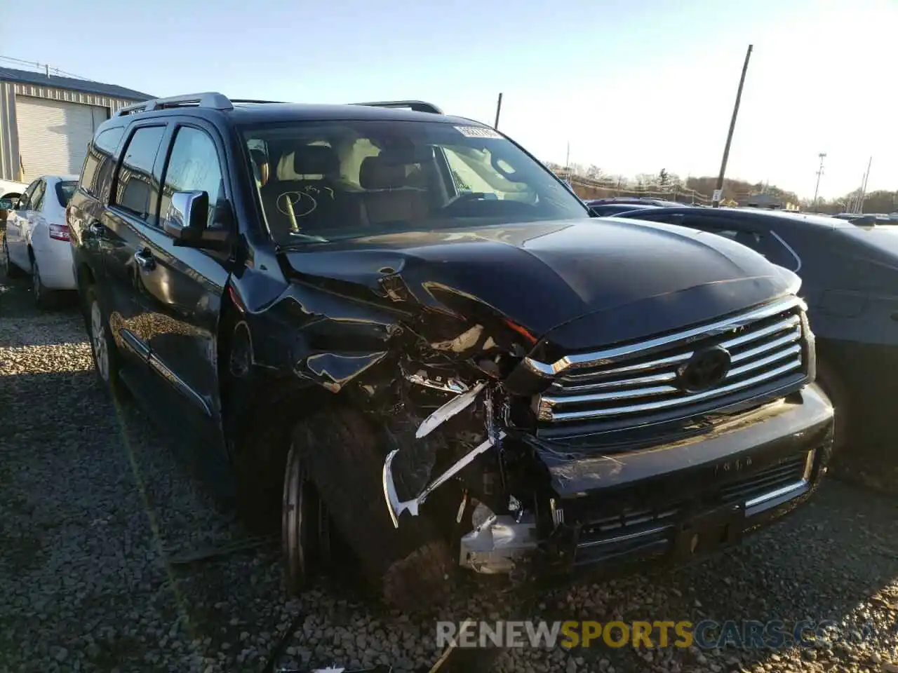 1 Photograph of a damaged car 5TDDY5G16LS180365 TOYOTA SEQUOIA 2020