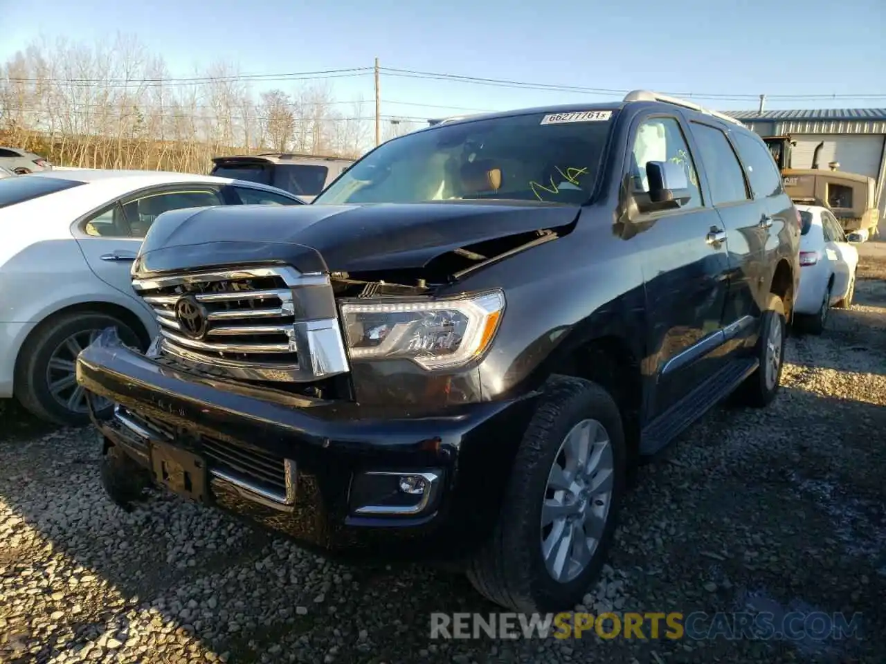 2 Photograph of a damaged car 5TDDY5G16LS180365 TOYOTA SEQUOIA 2020