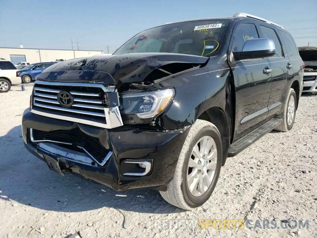 2 Photograph of a damaged car 5TDDY5G19LS179114 TOYOTA SEQUOIA 2020