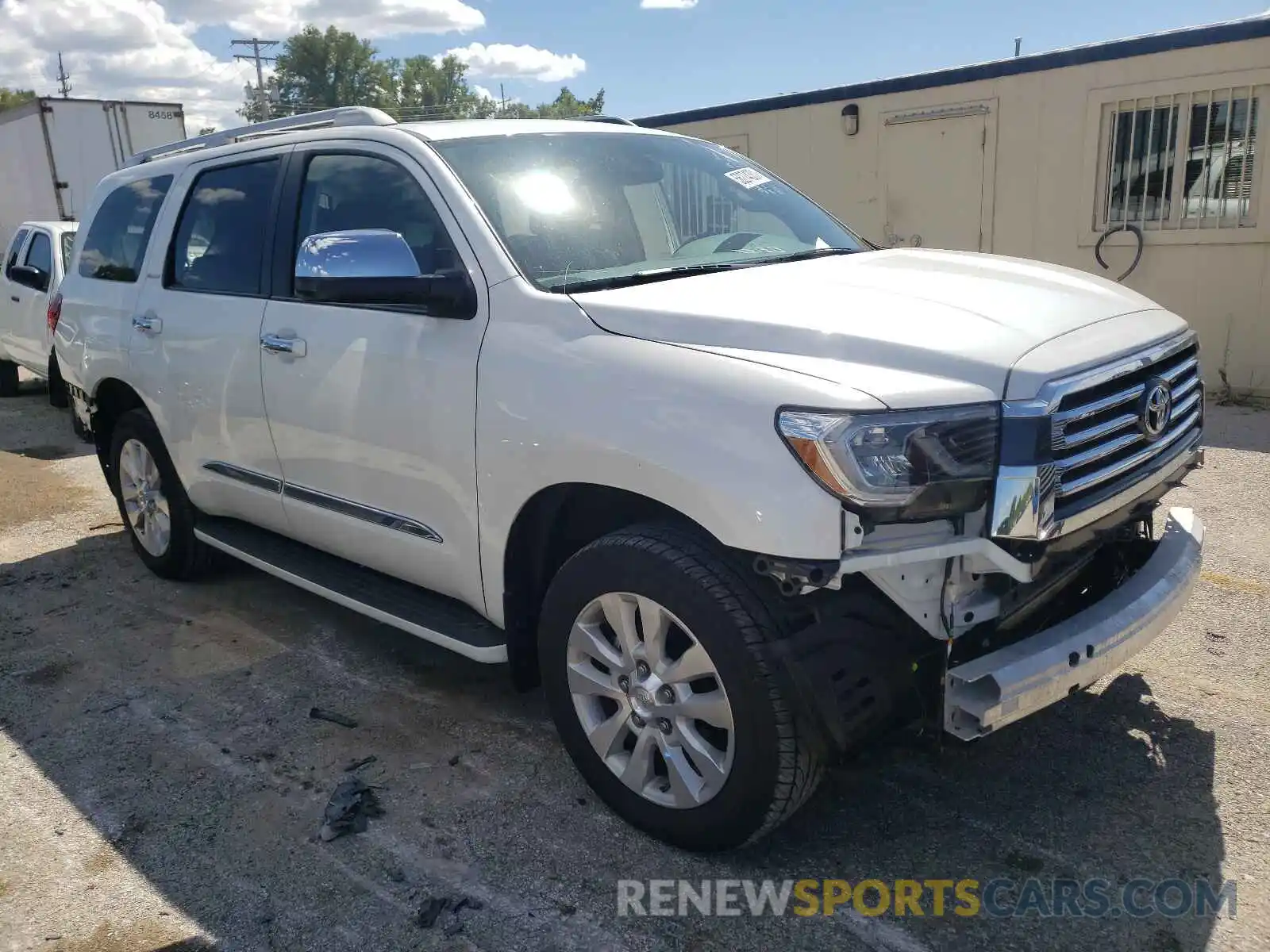 1 Photograph of a damaged car 5TDDY5G1XLS180871 TOYOTA SEQUOIA 2020