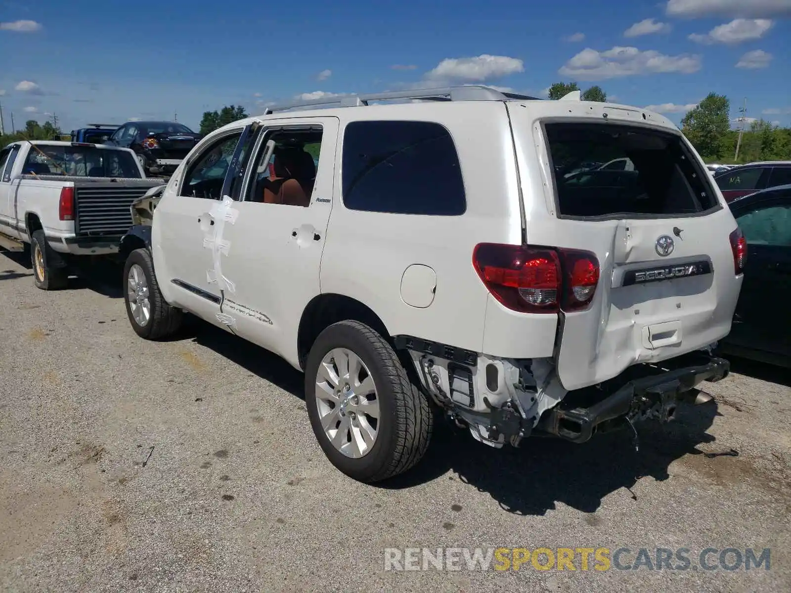 3 Photograph of a damaged car 5TDDY5G1XLS180871 TOYOTA SEQUOIA 2020