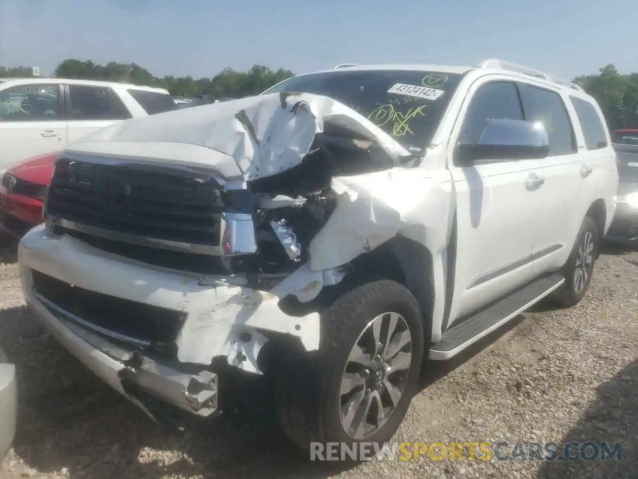 2 Photograph of a damaged car 5TDKY5G17LS074532 TOYOTA SEQUOIA 2020