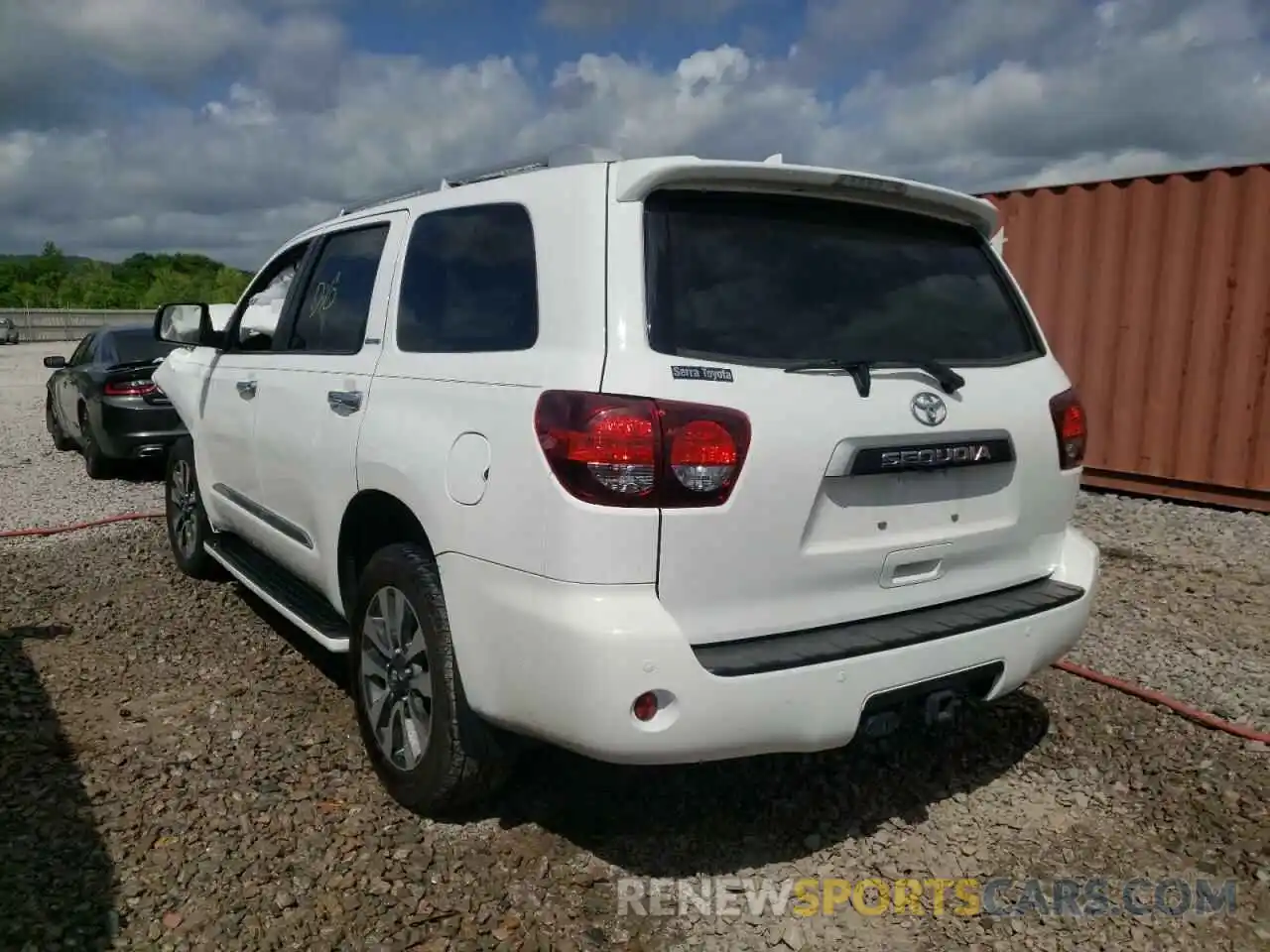 3 Photograph of a damaged car 5TDKY5G17LS074532 TOYOTA SEQUOIA 2020