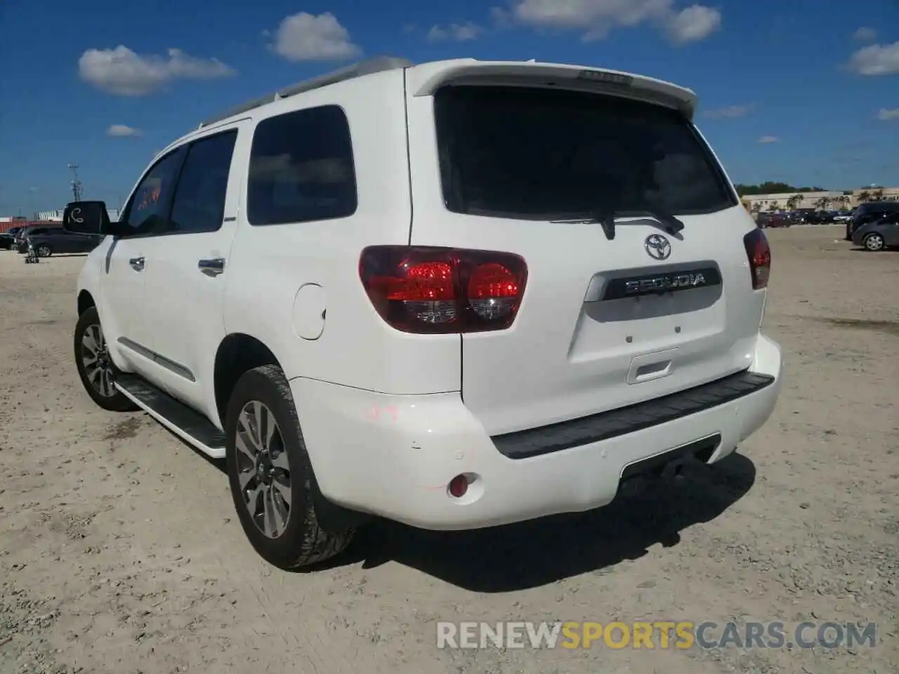 3 Photograph of a damaged car 5TDKY5G18LS075155 TOYOTA SEQUOIA 2020