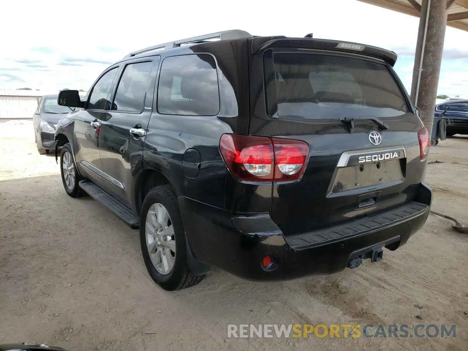 3 Photograph of a damaged car 5TDYY5G10LS074396 TOYOTA SEQUOIA 2020