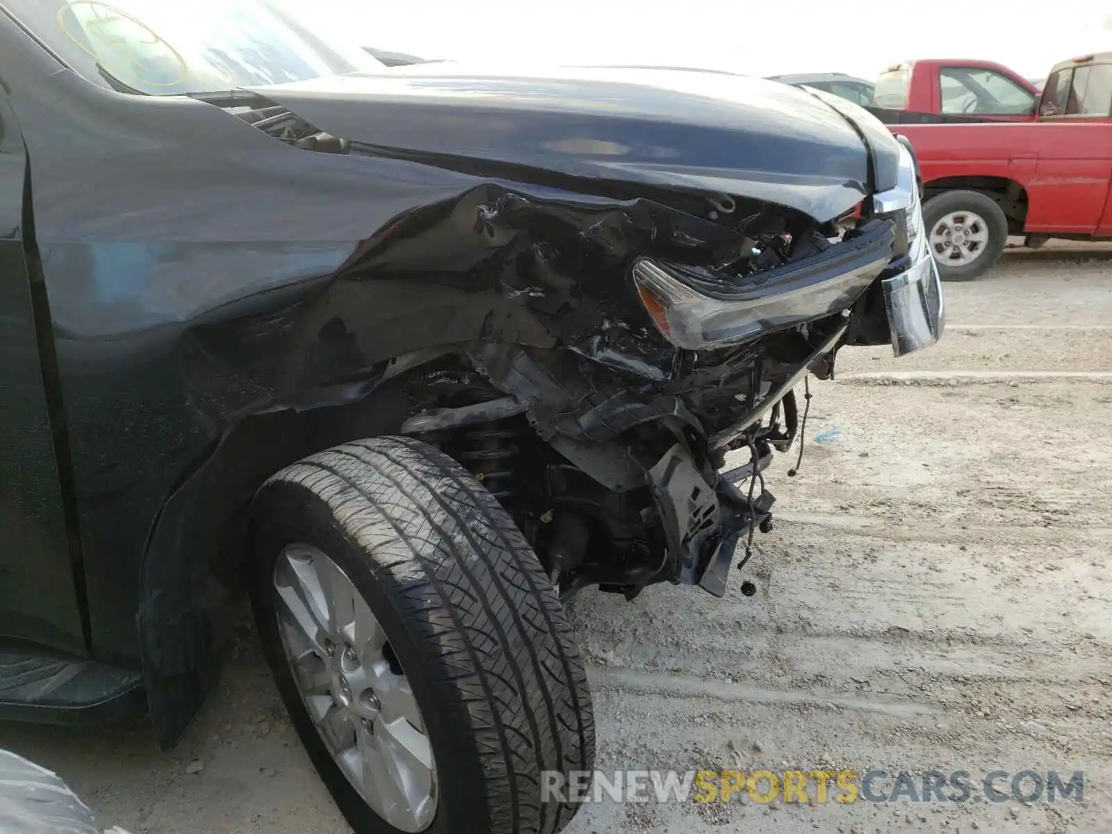 9 Photograph of a damaged car 5TDYY5G10LS074396 TOYOTA SEQUOIA 2020