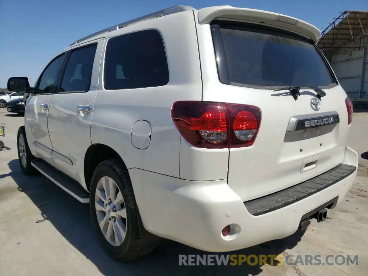 3 Photograph of a damaged car 5TDYY5G12LS074500 TOYOTA SEQUOIA 2020