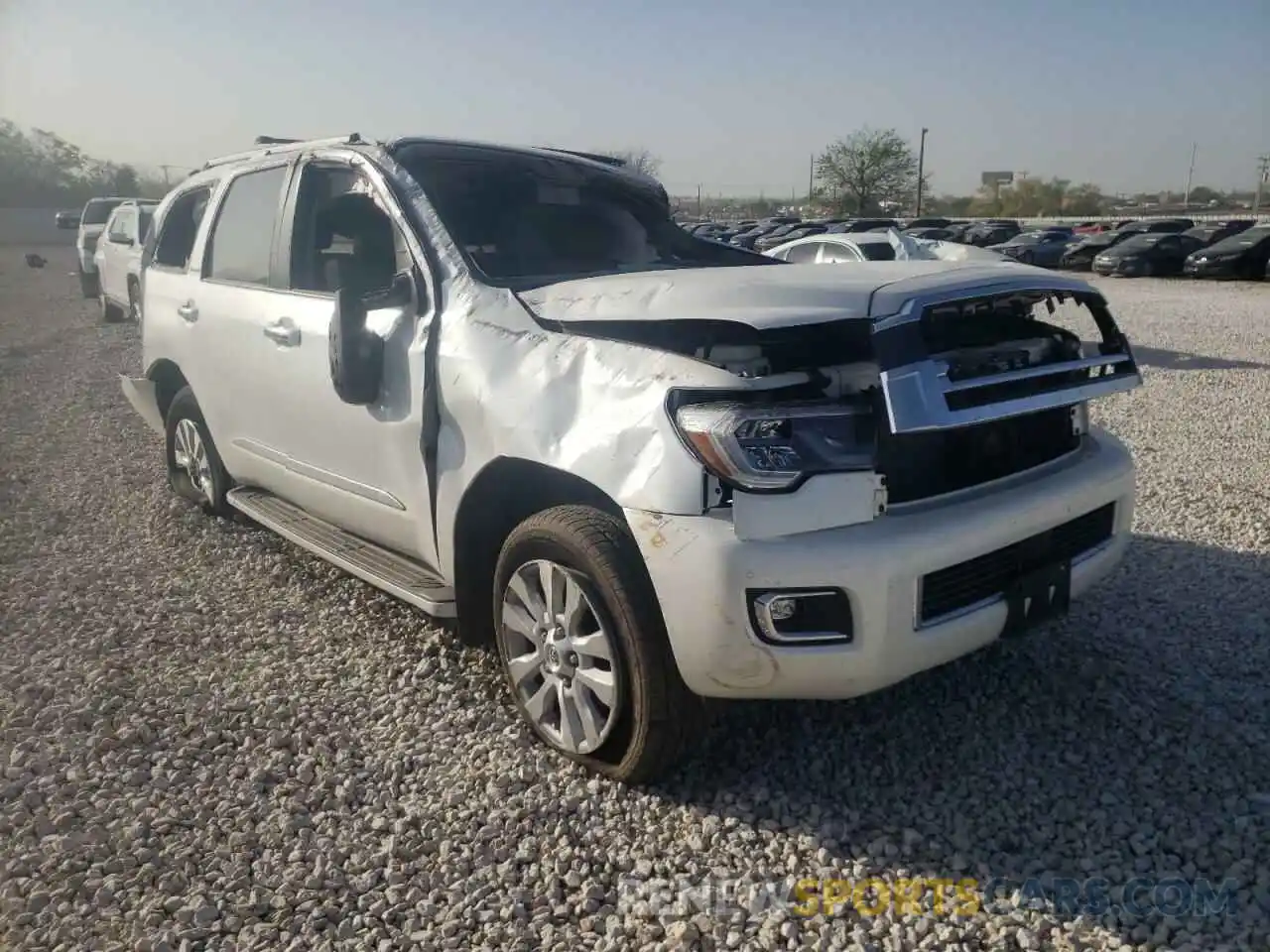 1 Photograph of a damaged car 5TDYY5G1XLS075300 TOYOTA SEQUOIA 2020