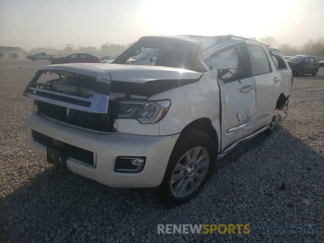 2 Photograph of a damaged car 5TDYY5G1XLS075300 TOYOTA SEQUOIA 2020