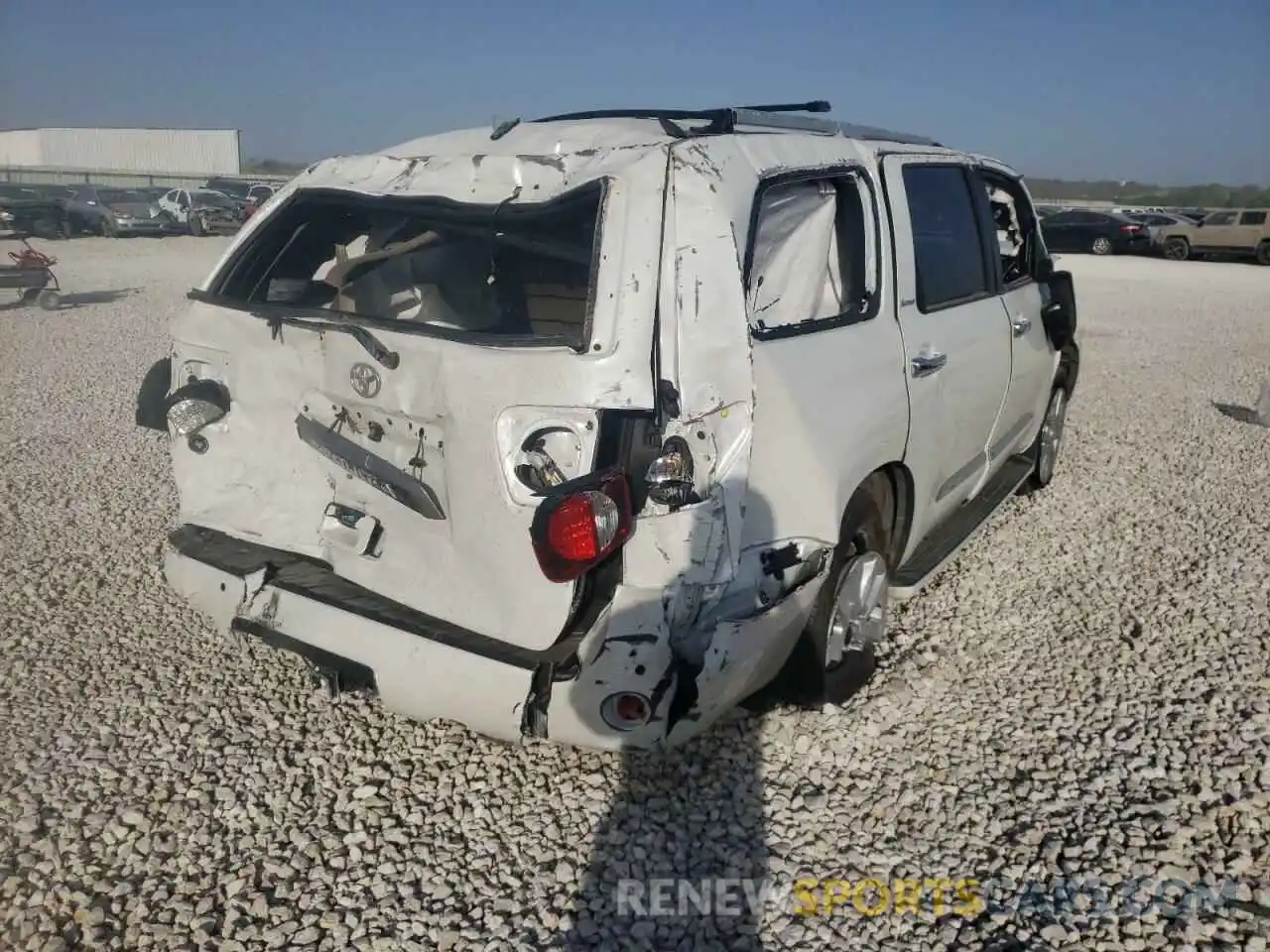 4 Photograph of a damaged car 5TDYY5G1XLS075300 TOYOTA SEQUOIA 2020