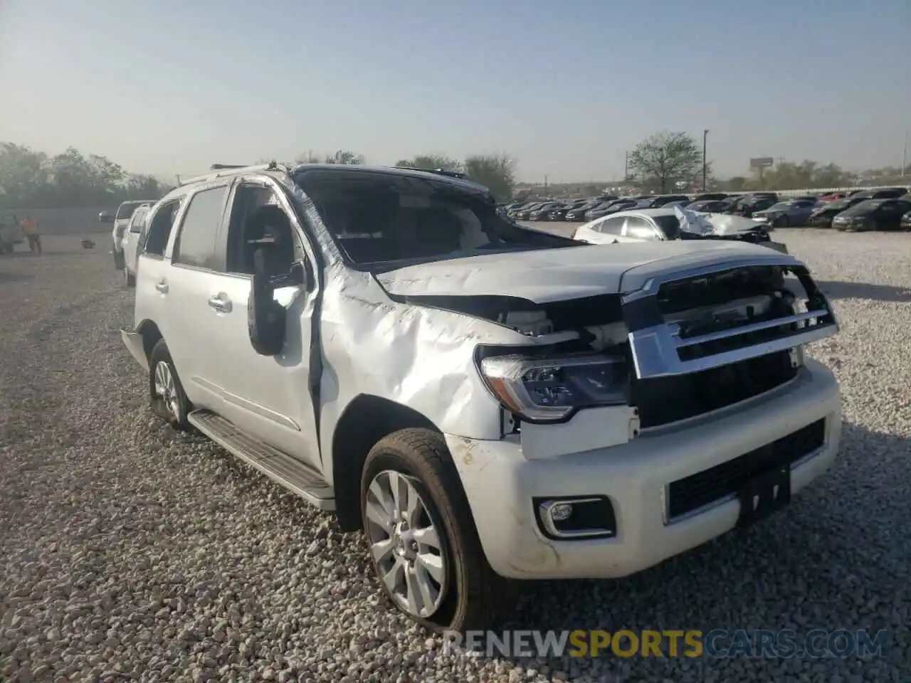 9 Photograph of a damaged car 5TDYY5G1XLS075300 TOYOTA SEQUOIA 2020