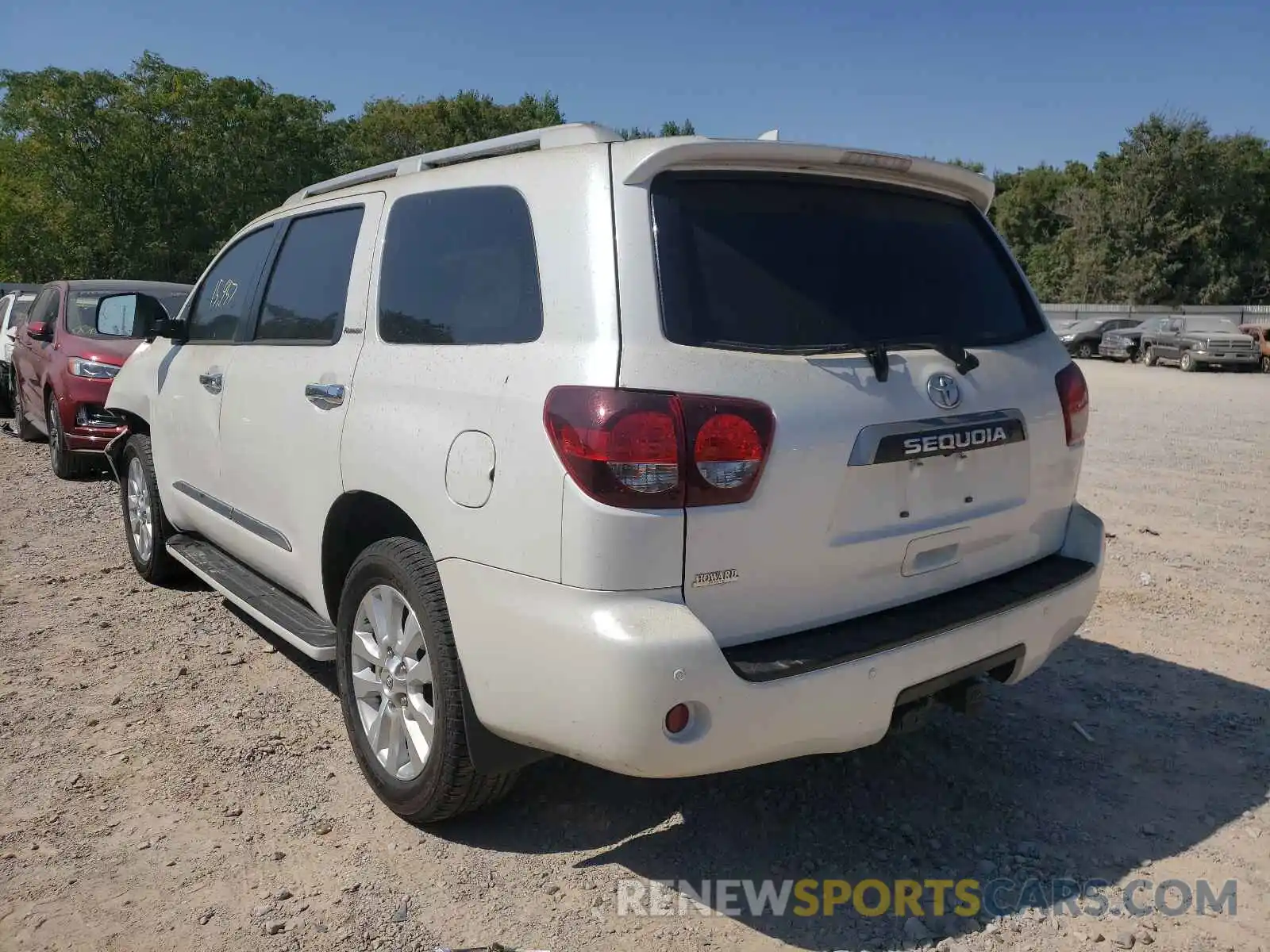 3 Photograph of a damaged car 5TDYY5G1XLS075314 TOYOTA SEQUOIA 2020