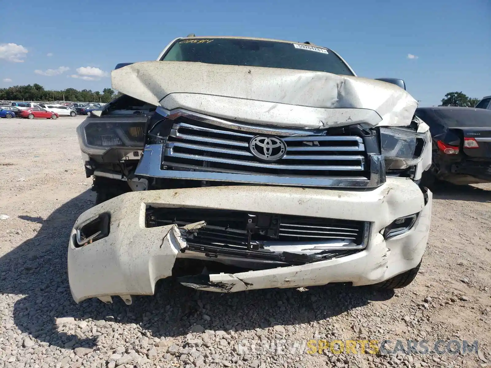 9 Photograph of a damaged car 5TDYY5G1XLS075314 TOYOTA SEQUOIA 2020