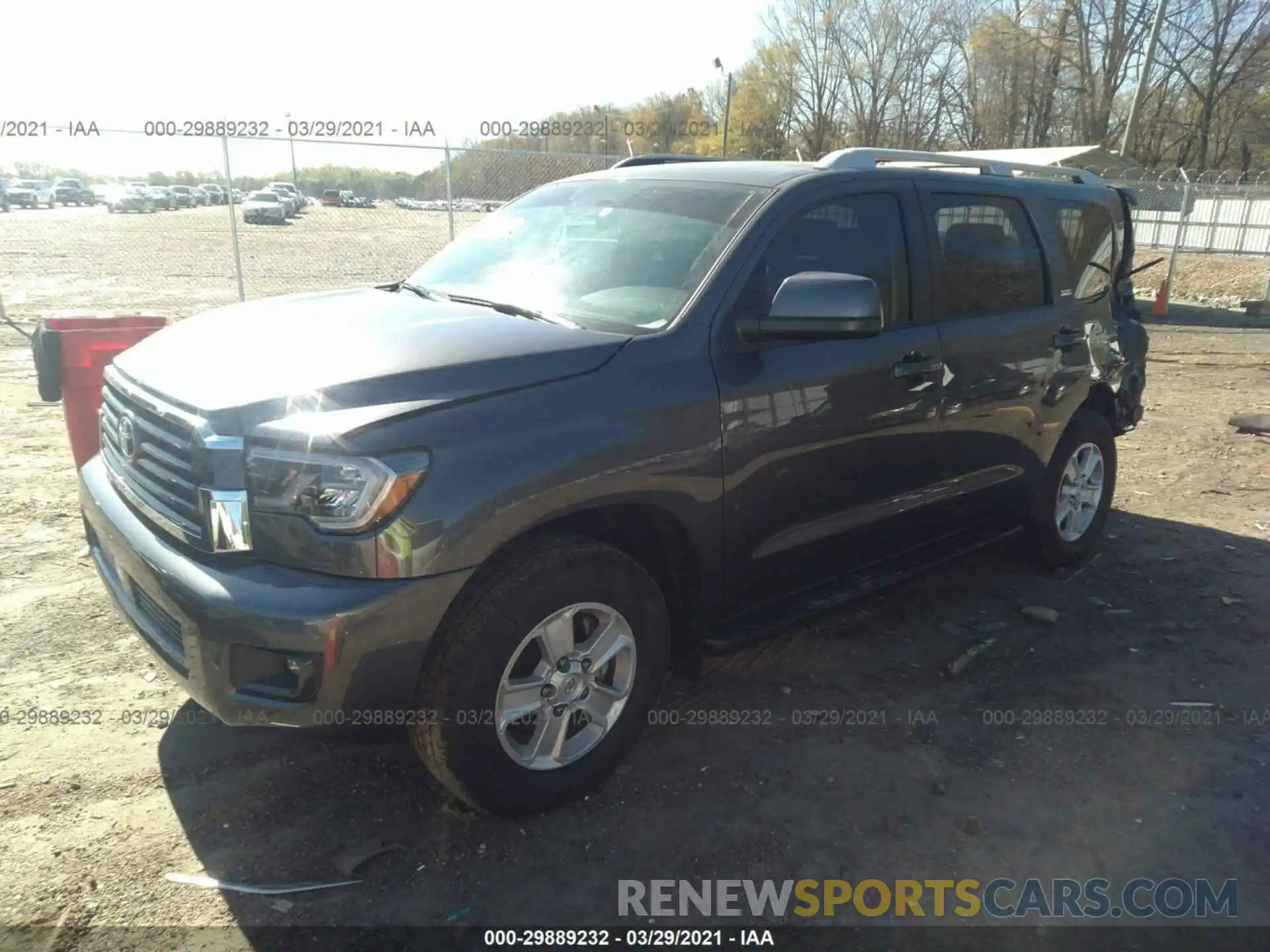 2 Photograph of a damaged car 5TDZY5G16LS074584 TOYOTA SEQUOIA 2020