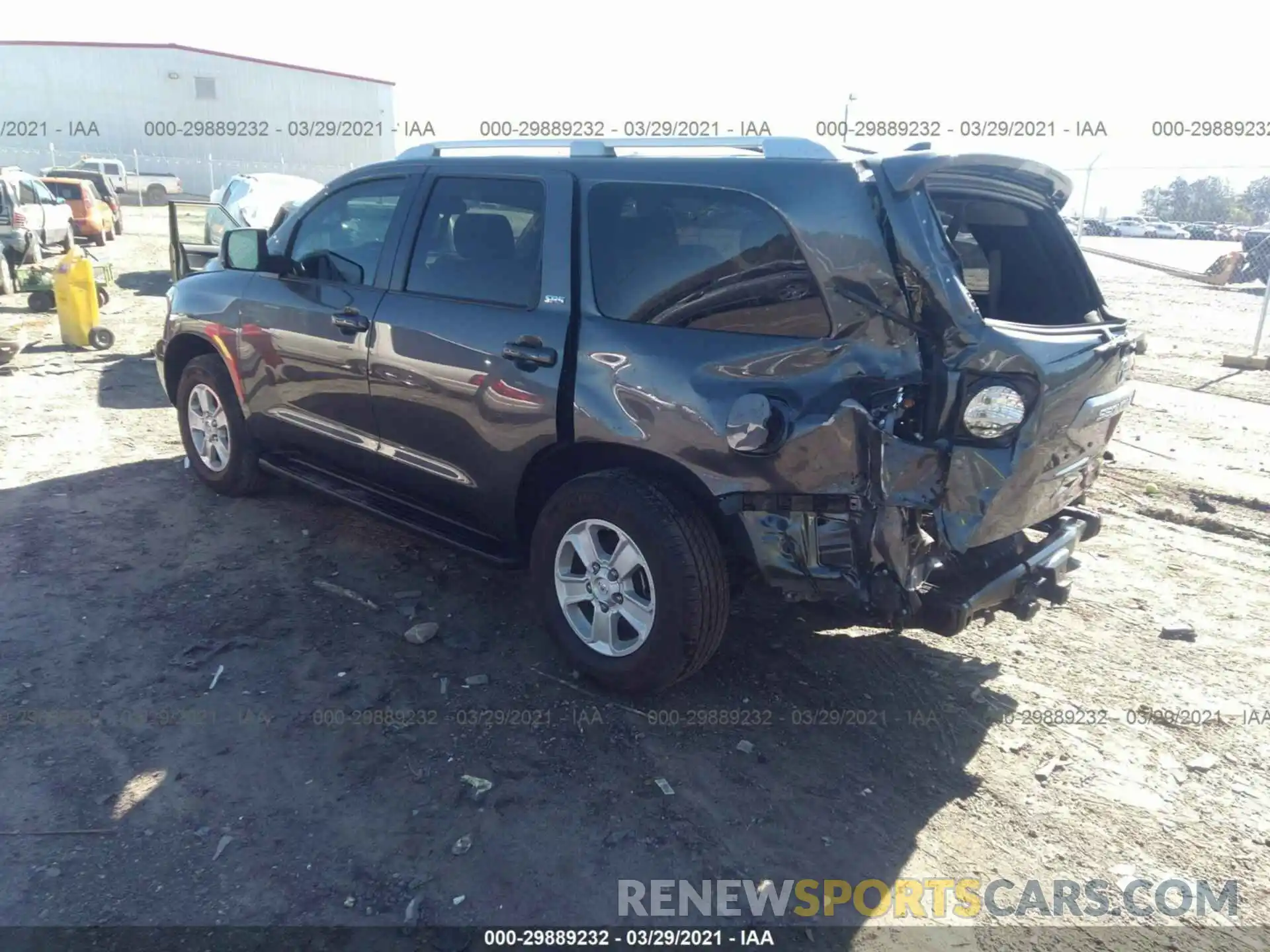 3 Photograph of a damaged car 5TDZY5G16LS074584 TOYOTA SEQUOIA 2020