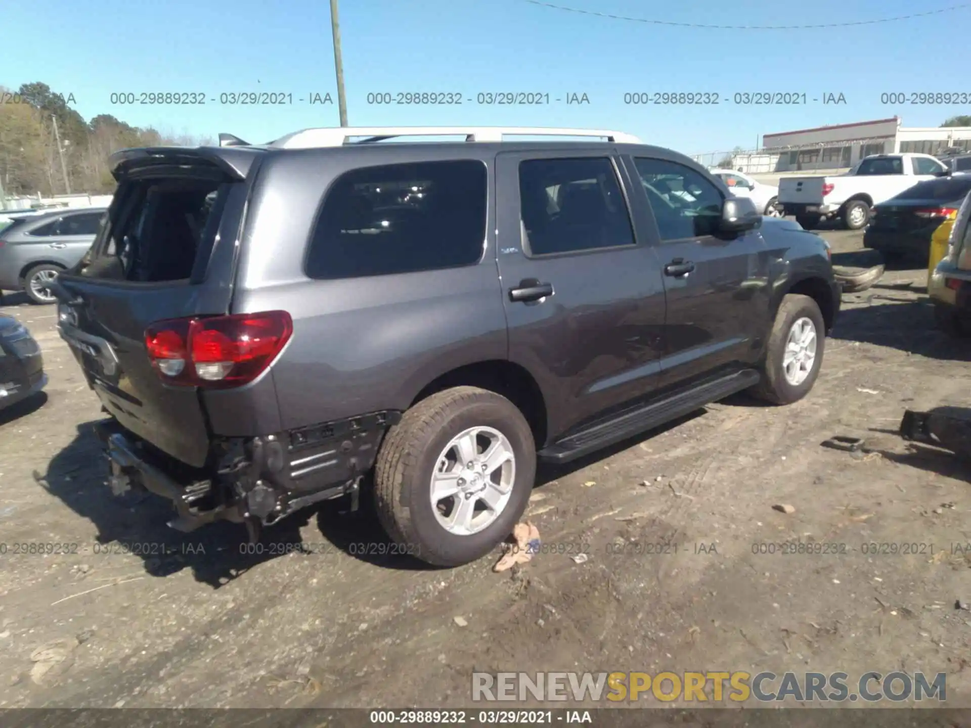 4 Фотография поврежденного автомобиля 5TDZY5G16LS074584 TOYOTA SEQUOIA 2020