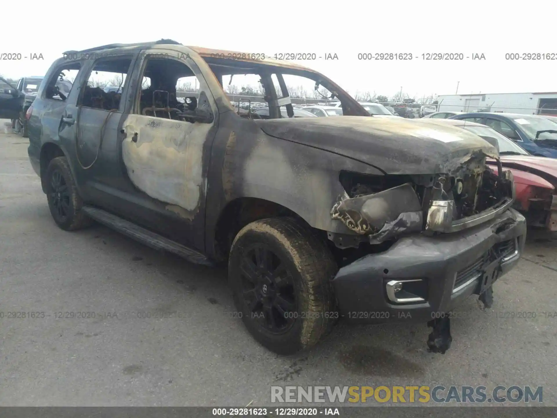1 Photograph of a damaged car 5TDZY5G17LS074738 TOYOTA SEQUOIA 2020