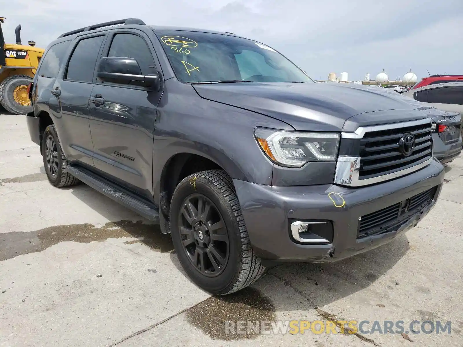 1 Photograph of a damaged car 5TDCY5A14MS076012 TOYOTA SEQUOIA 2021