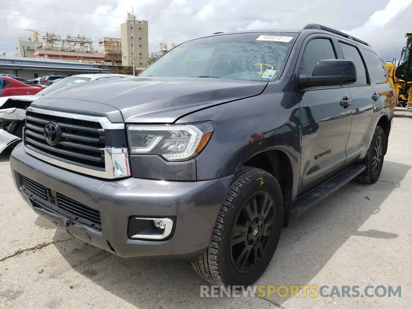 2 Photograph of a damaged car 5TDCY5A14MS076012 TOYOTA SEQUOIA 2021