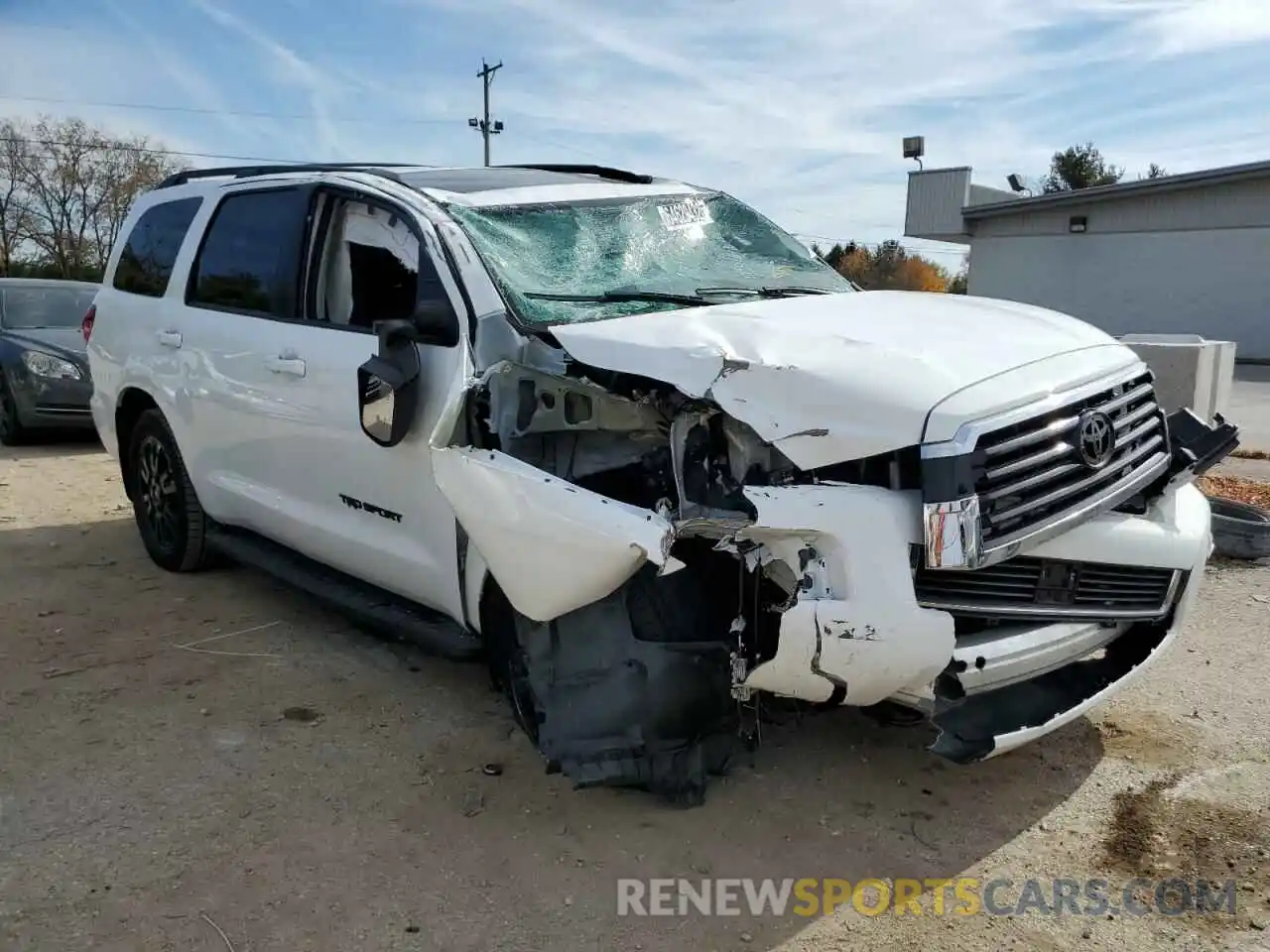 1 Photograph of a damaged car 5TDCY5B11MS184036 TOYOTA SEQUOIA 2021