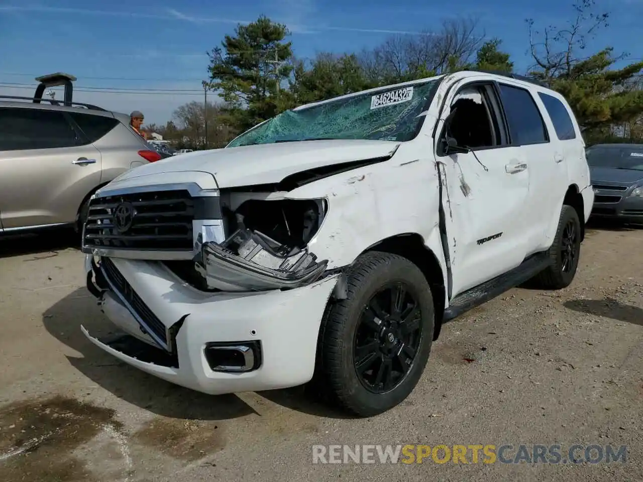 2 Photograph of a damaged car 5TDCY5B11MS184036 TOYOTA SEQUOIA 2021